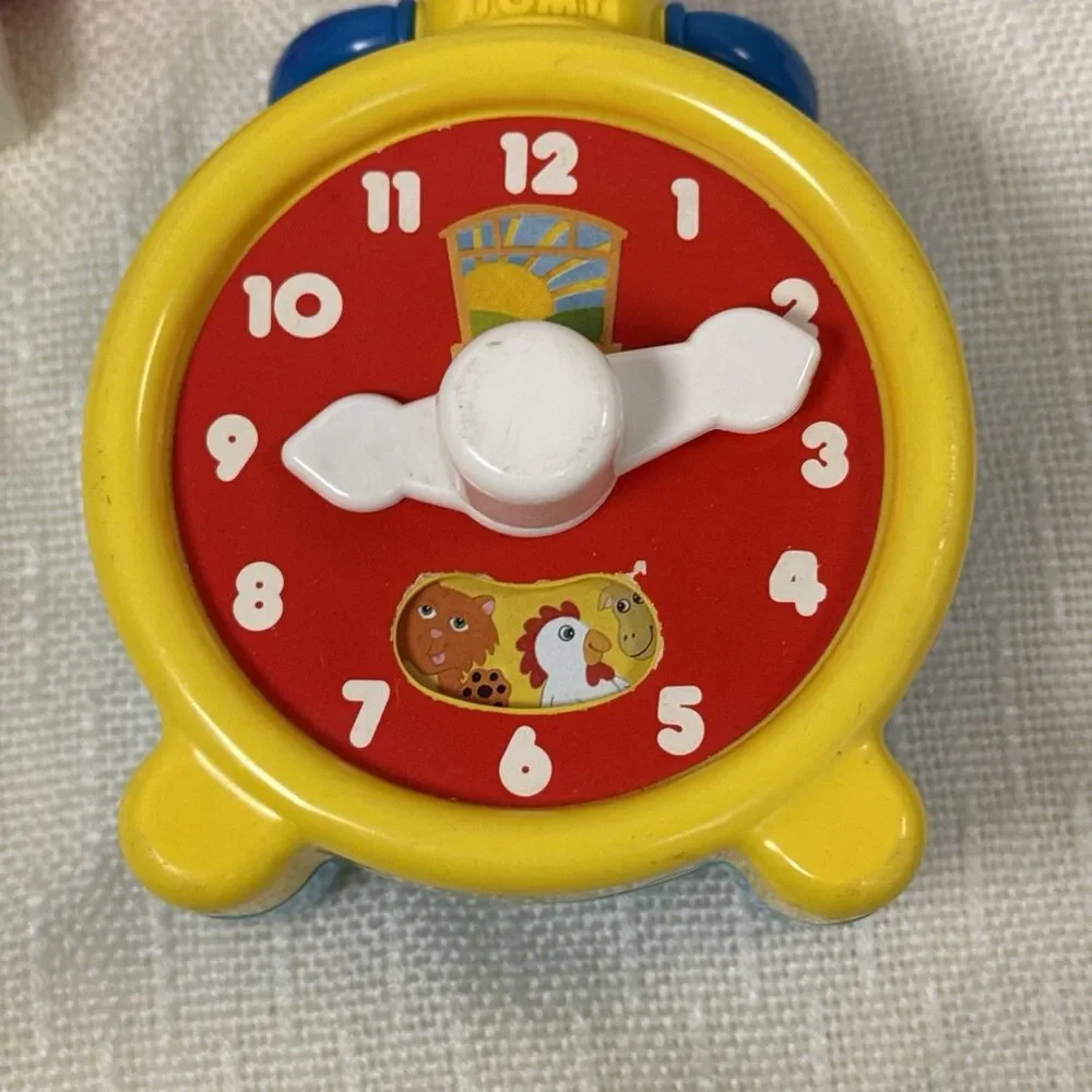 TOMY Ring A Dingy Clock & Cash Register Vintage 1980s Toy Working Ding - Picture 6 of 10